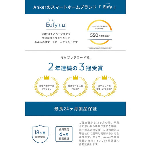 Eufyのブランド紹介