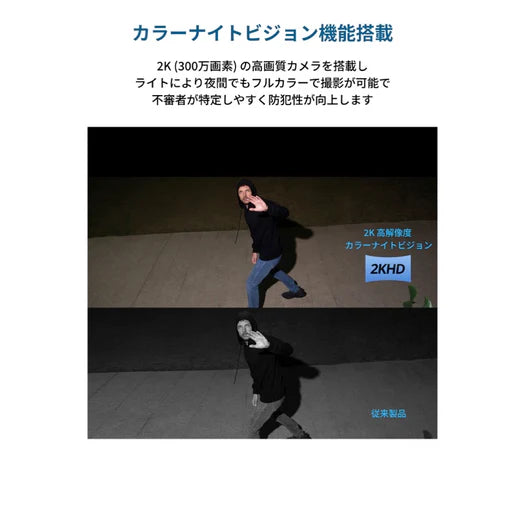 2K解像度を提供するEufy Solar Wall Light Cam S120