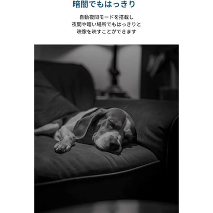 Eufy Indoor Cam C220 の自動夜間モード機能の説明